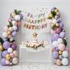 1/2Set Transparent Balloon Arch Bracket with Base Balloon Decor Items  Party Supplies