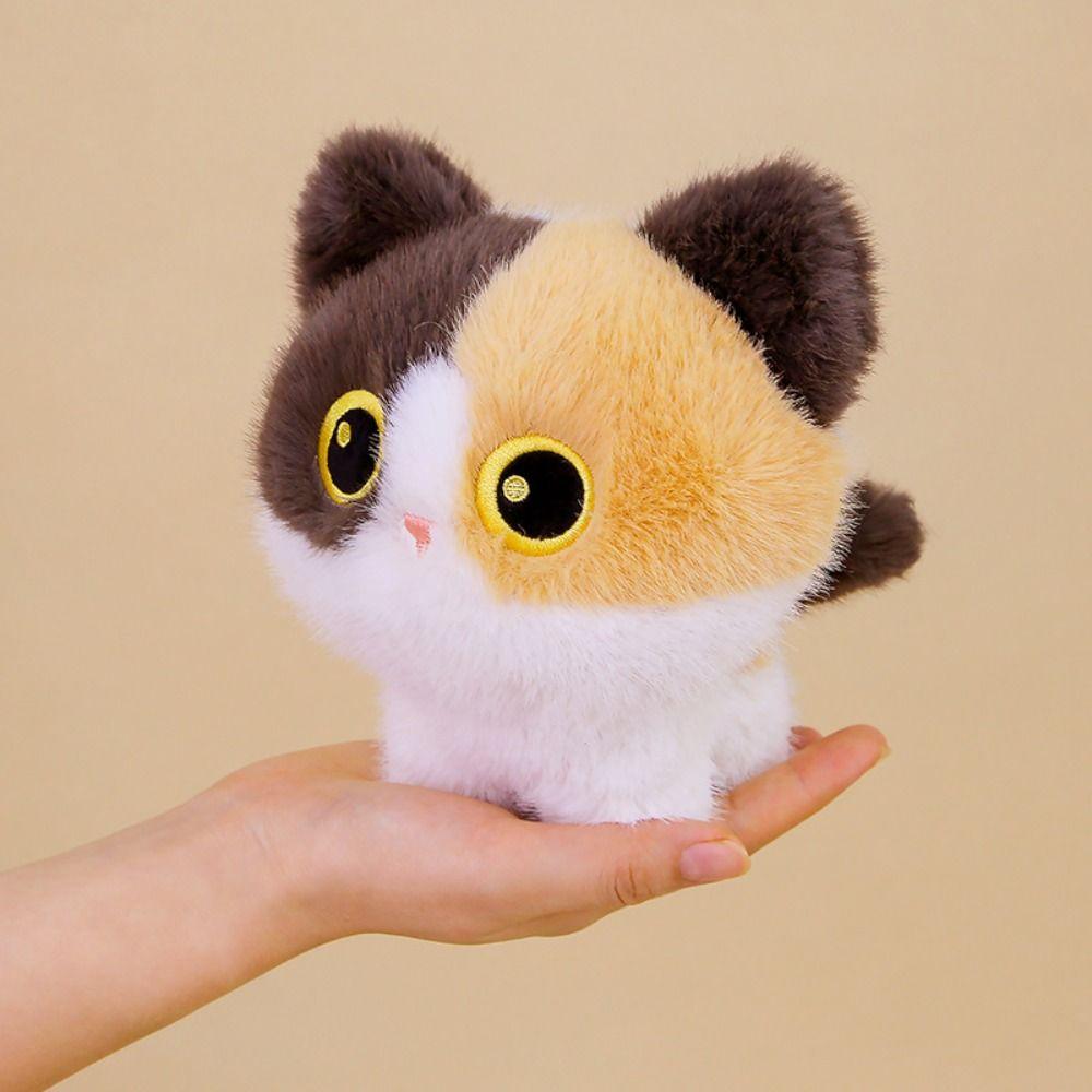Siamese Cat Stuffed Doll Stuffed Animals Black Cat Plush Boy Girl Cat Plush Toy Holiday Gift