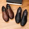 Men's Formal Soft Bottom Leather Dress Shoes - Height Increasing, British Style, Casual Suit