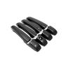 For Dodge Caliber 2007 2008 2009 2010 2011 2012 ABS Glossy Black Auto Door Handle Cover Trims Sticker Car Styling Accessories