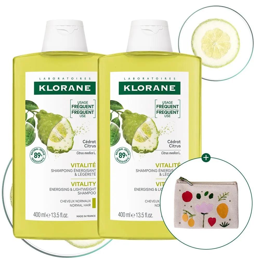 

[Oily Scalp & Dry Hair] Citrus Scaling Shampoo 400ml 2 Bottles