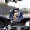 Stunning Acrylic Car Ornament Beautiful European Style Angel Design For Interior Decoration