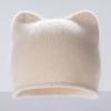 Cashmere Hat Women's Autumn and Winter Thickened Cat Ears Ear Protection Hat Warm Knitted Hat Twisted Bag Head Stacking Hat Cold Hat