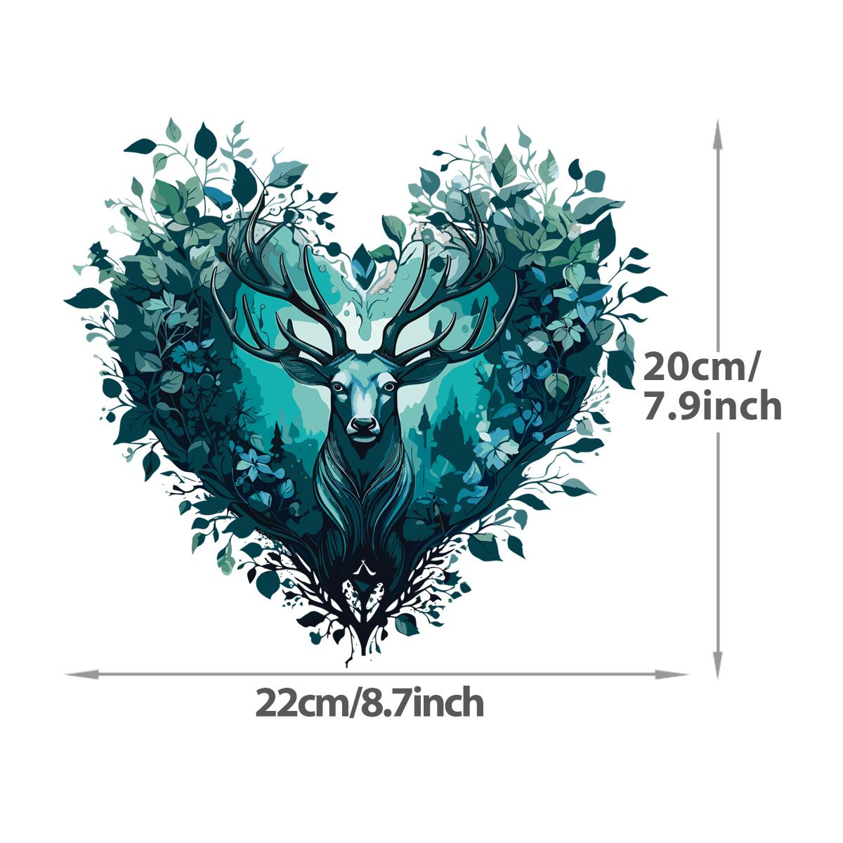 

Красочные животные термонашивка Коза Лев Лиса джинсы в полоску модный аксессуар «сделай сам» наклейка термопресс аппликация нашивка на одежду