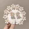 Alloy Flower Mini Hair Clips for Kids - 2024 Korean Style Children's Hair Accessories.