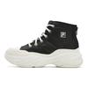 Bread Comfortable Durable Mid-Top Dad Shoes Women Sneaker Black White F12W441114FBG