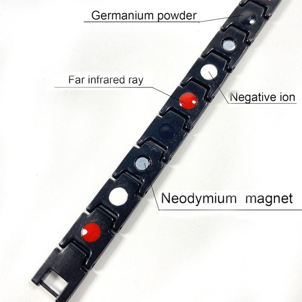 Birthday Gift Zinc Zinc Alloy Unisex Korean Style Hand Strap Magnetit Bracelet Men Bracelet Fashion Jewelry