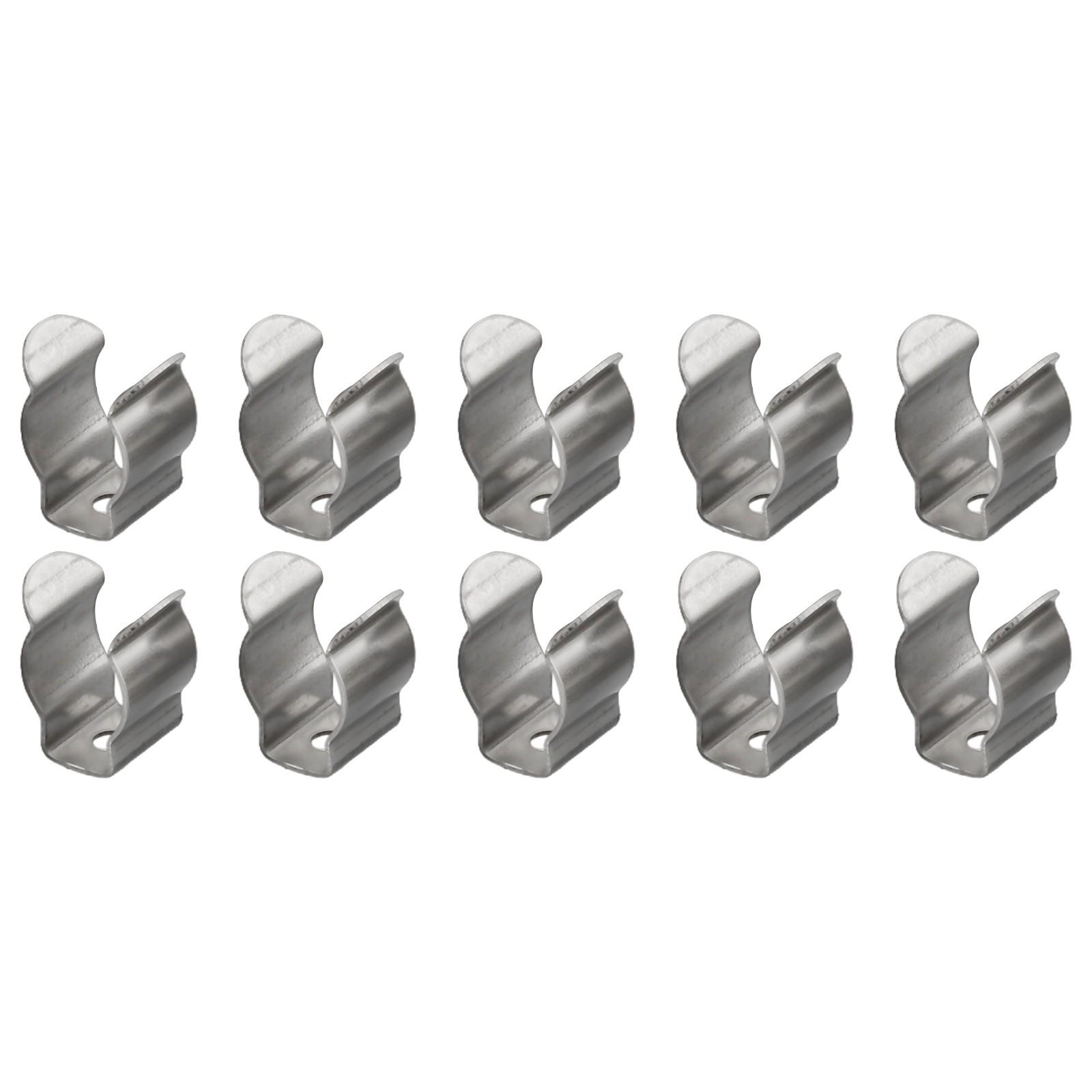 

Серебряный держатель для инструментов 10шт 6-28мм ОТКРЫТОГО ТИПА Замена 10mm