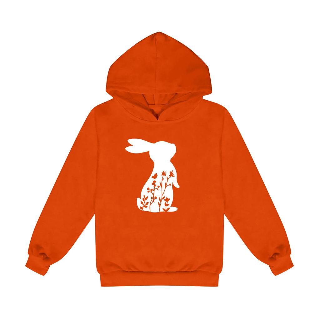 Außenhandels-Explosion Osterhase-Druck Kinderkleidung lässiger Pullover Frühling und Herbst neue Kapuzenoberteile für Damen und Herren