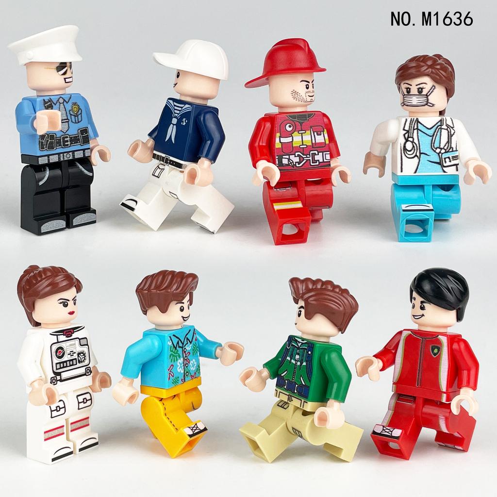 M1636 M8080 8073 8096 8100 8125 8127 Occupational Building Block Toy
