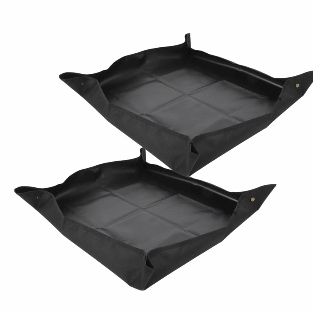 

2PCS 75×75cm Gardening Mat Waterproof Repotting Mat Durable Gardening Tool Indoor Gardening