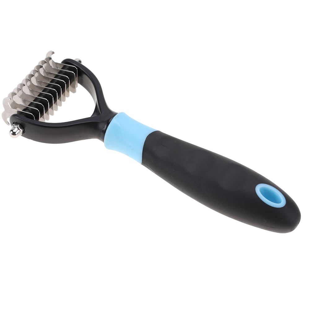Pet 2 Sided Professional Knot Comb Brush Dog Cleaning Hair Removal Combs Grooming Tool