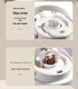 Premium Ceramic Coffee Cup with Straw - Insulated Double Wall Design for Men & Women, Cold/Heat Retention, Engraved Handle.