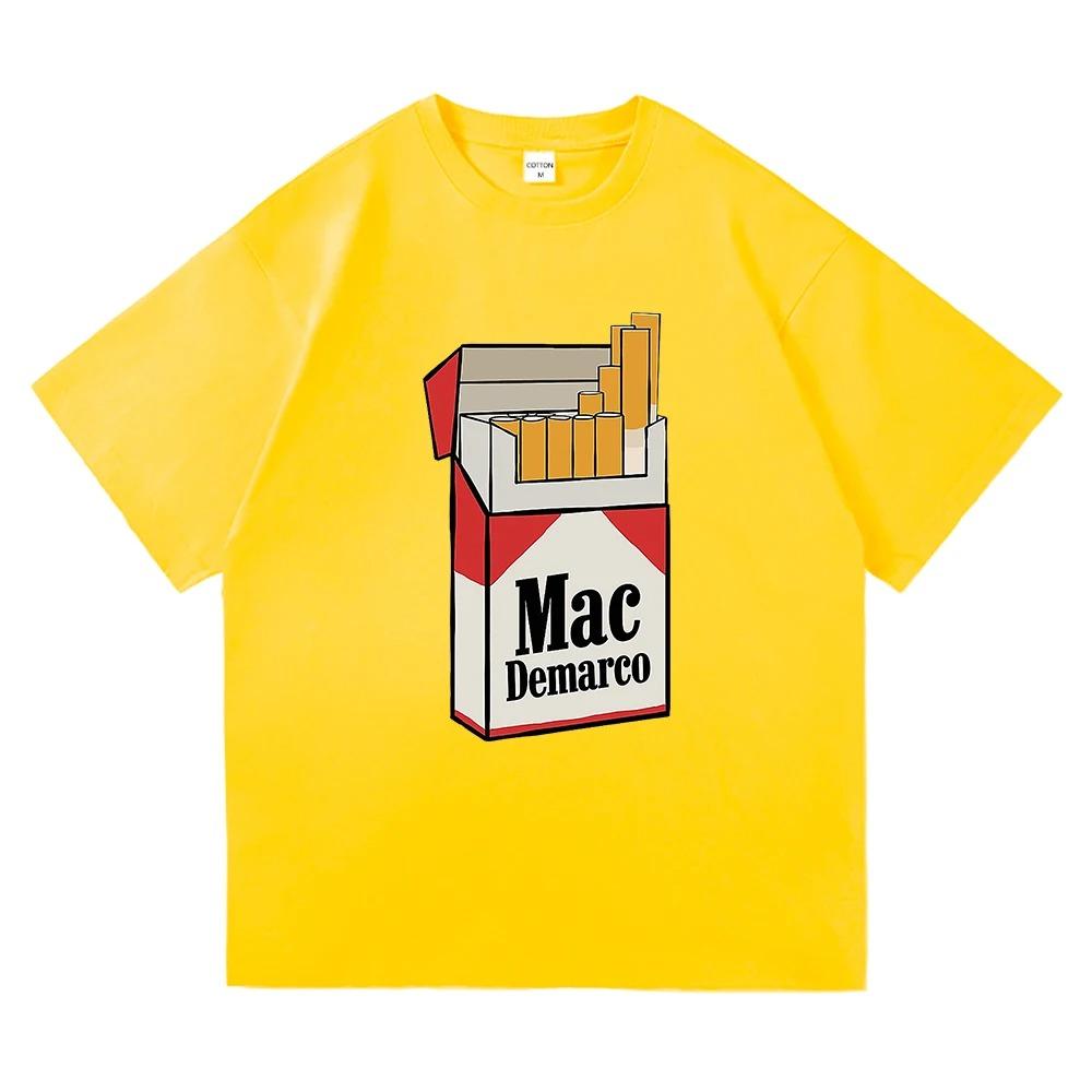 Mac DeMarco Ill Smoke You Graphic Tee Ode To Viceroy Merch Harajuku Cute Style Unisex Cotton Women And Men Tshirts