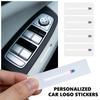 Universal Car Logo Emblem Badge Metal Sticker Decal Accessory For BMW Performance M Alpina E71 E83 F30 M6 F01 F20 X1 X2 X3