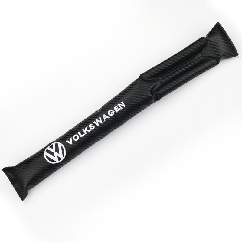 For VOLKSWAGEN VW Carbon Fiber Leakproof Protective Seat Gap Car Cover Pad for VW Volkswagen Golf Polo Passat Touran Jetta acces
