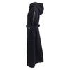 ADORE 531-0240159 Black SUPER100 Melton Gilet Hooded Sleeveless Coat coat 38 blackUsed