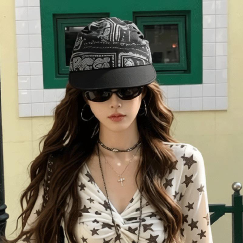 Vintage Cotton Baseball Cap With Sun Protection For Summer Outdoor Casual Wear
