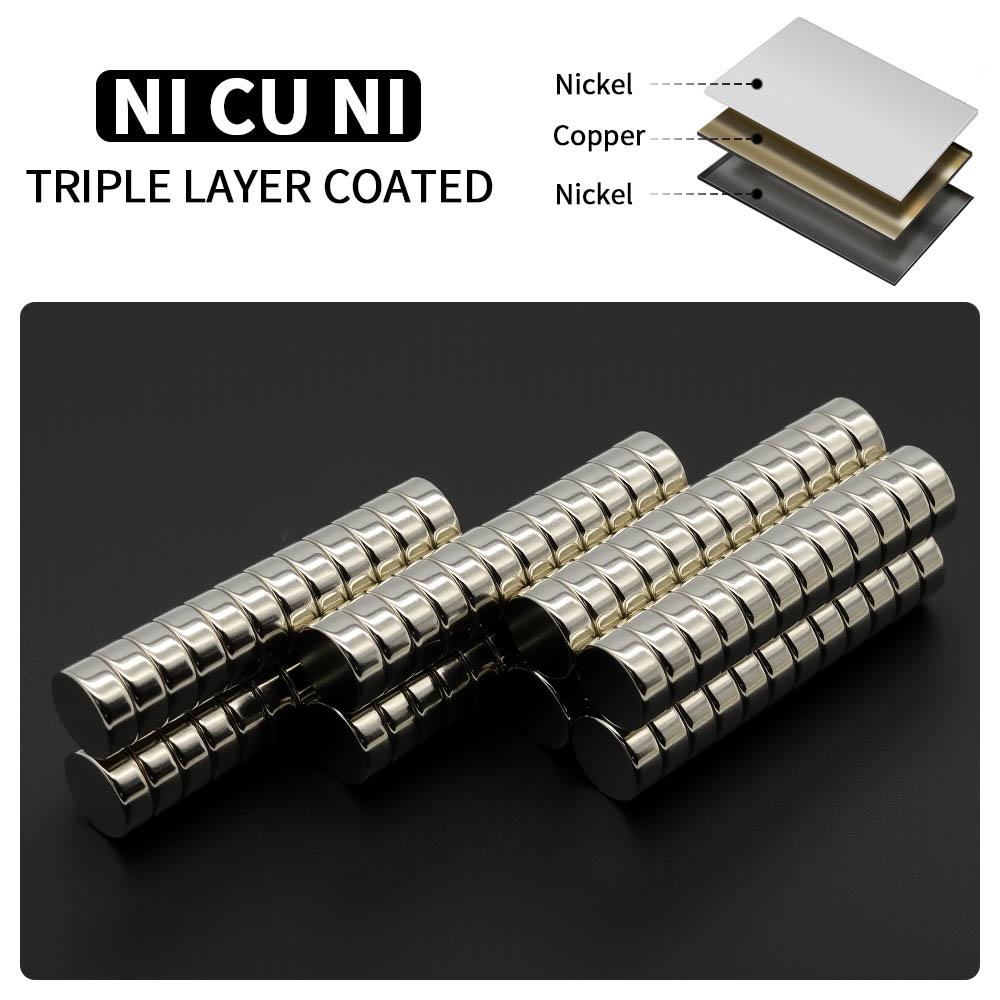 12x5mm Powerful Neodymium Magnet N35 NdfeB Permanent Magnetic imanes Round Super Strong Fridge Magnets DIY