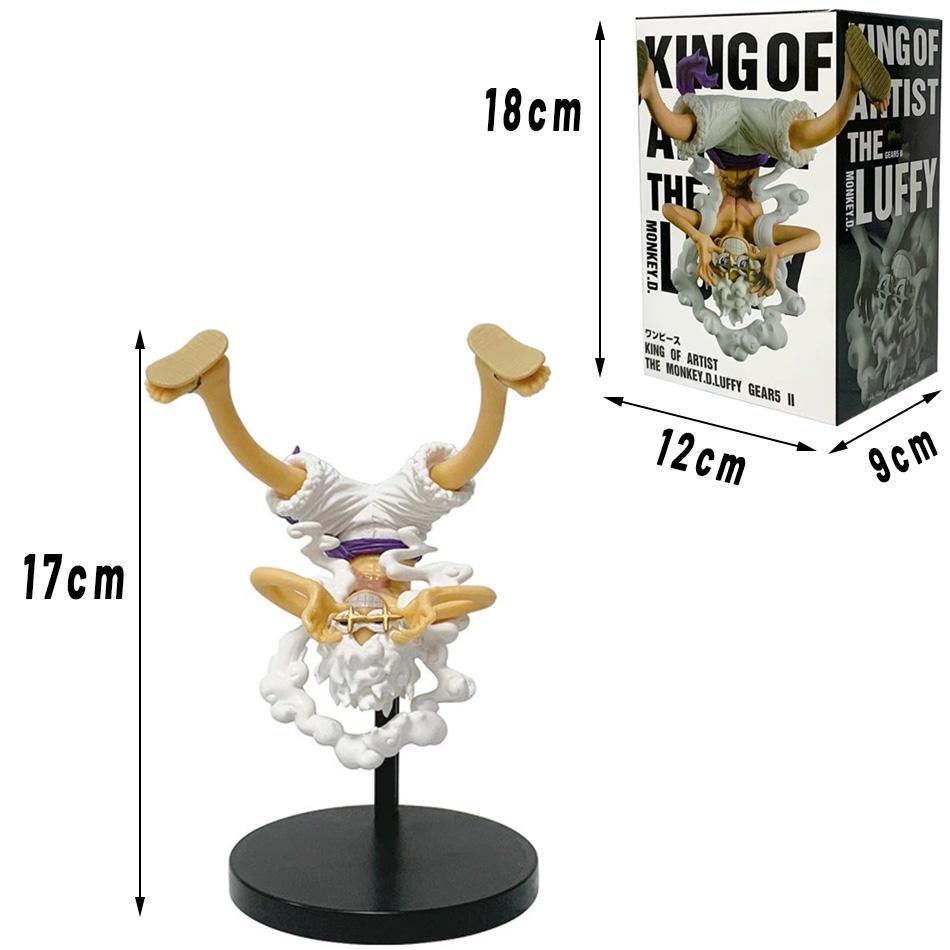 Anime ONE PIECE Figure Toy 18cm Nika Monkey D Luffy Action Figures Dolls Pvc Model Collectible Statue Toy Christmas Gift