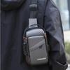 Anti-theft Men's Chest Bag USB Charging Port Shoulder Crossbody Bag Password Sling Bag  Travel