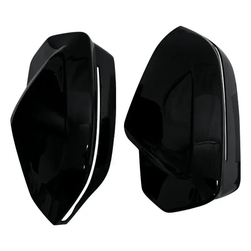 Side Wing Rearview Mirror Cover Cap For BMW 7 I7 I5 5 Series G60 G61 G68 G70 G90 2025-2025 M3 Carbon /Black high quality types