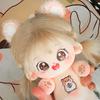 Kawaii Plush Cotton Doll Idol Stuffed Super Star Figure Dolls Cute Fat Body Cherry Blossoms Girl Doll Can Change Clothes Gift