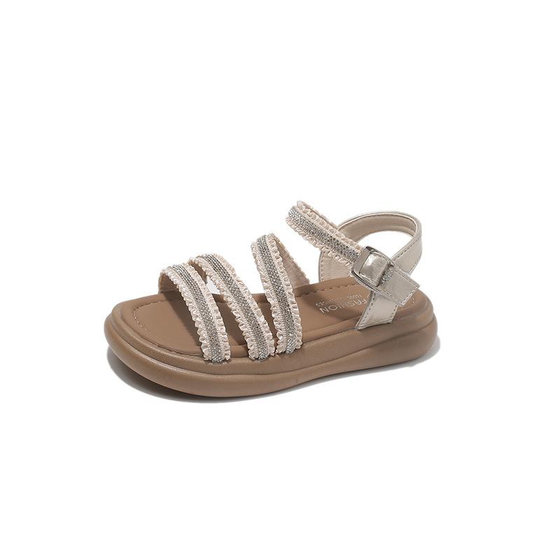

Girls Slip-on Shoes - Versatile Casual Shoes for Beach Wear 30 бежевий