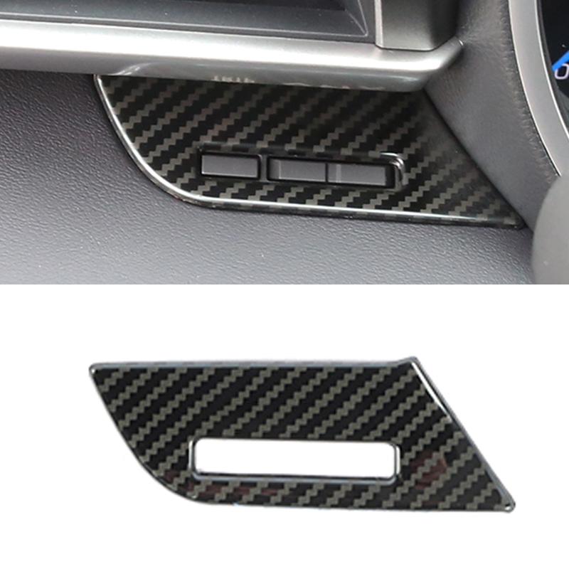 

Нержавеющая автомобильная приборная панель, кнопка пробега, наклейка на панель, отделка, наклейка для Toyota Highlander XU70 Kluger 2020 2024 2024 2024 Hybrid