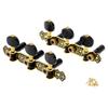 2Pcs Guitar Machine Heads Reusable Professional Guitar Knob Parts Metal Locking String Tuning Pegs for 6 String Guitar