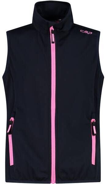 Куртка CMP softshell waistcoat синий черный