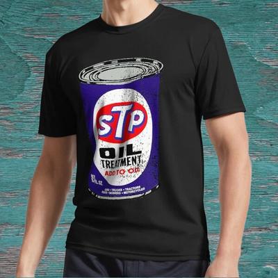 Neues STP Logo Aktiv T-Shirt Logo Amerikanisches T-Shirt Lustig Größe S bis 5XL