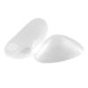Sweat-proof Skin-Friendly Shoulder Pad Silicone Clear 1 Pair