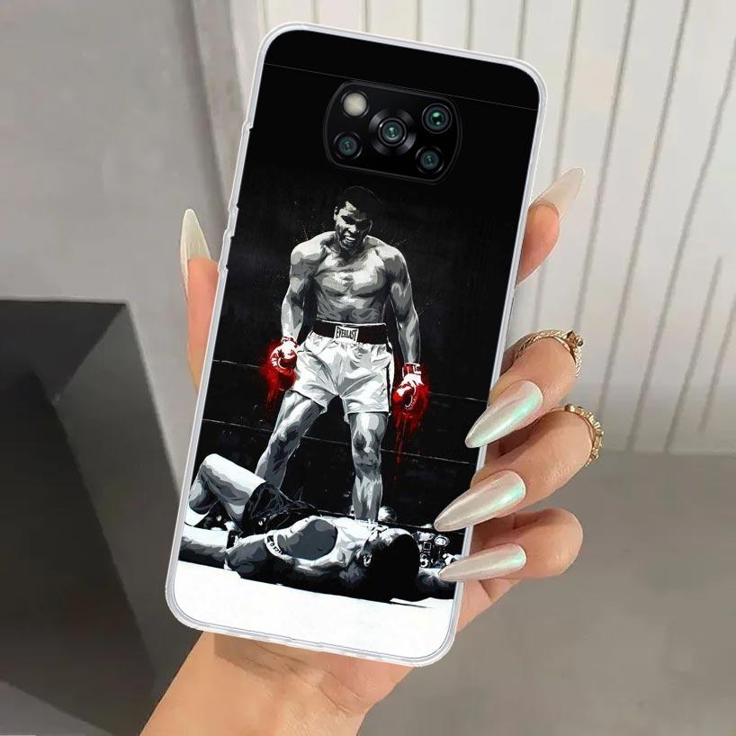 Mike Tyson Boxer Man Phone Case for Xiaomi Poco X5 X6 X7 Pro F7 Ultra M7 Redmi 15 15C 13 13C 12 12C 10 10A 10C 9 9A 9C 9T Shell