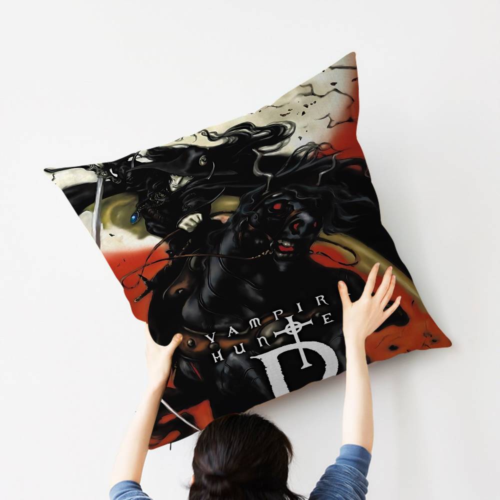 Vampire Hunter D Classic Pillowcase Toon Gift Cushion Cover Bedroom Home Sofa Chair Seat Decor Pillow Case
