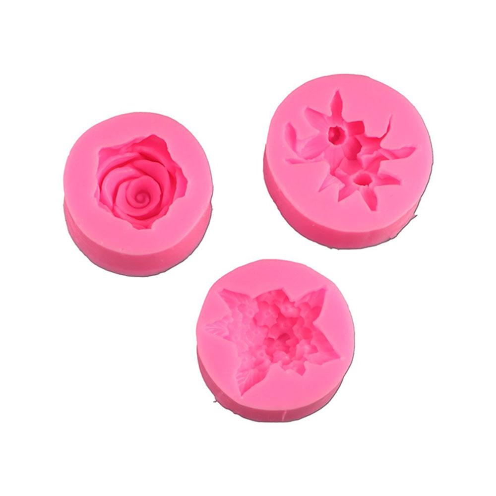

3D Silicone Handmade Baking Chocolate DIY Fondant Cake Decorating Tools Cake Mold Soap Mold
