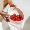 1/3pcs- Colander Rice Bowl Drain Basket Fruit Bowl Washing Drain Basket with Handle Washing Basket Home Kitchen 2026 Organizer