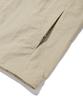 Slit Studio Lettering Windbreaker Jacket Beige