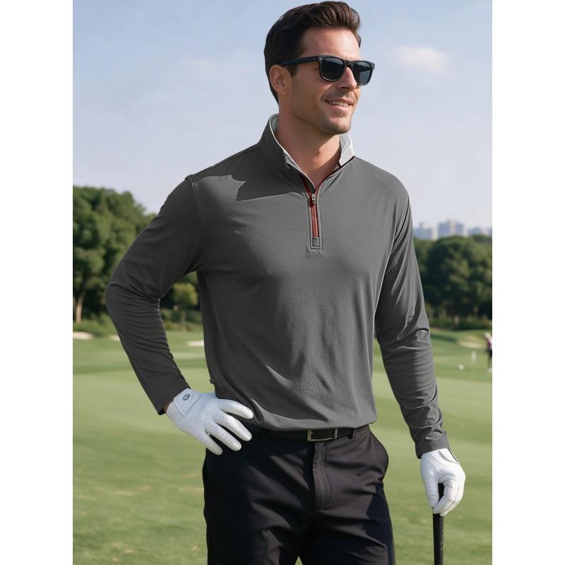 Mens Size Outdoor Gym Functional Stand Collar Stretch Sport Hoodie