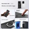 Smorss Skin-Feel Magnetic Case for VIVO IQOO 15 Ultra - Full Coverage Magnetic Slim Anti-Fingerprint Shockproof Protective Cover White