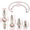 Kit de Durite d'Alimentation en Huile Turbo Haute Performance Pour Subaru AVCS Mitsubishi TD04 TD05 TD06 02-06 Moteur WRX