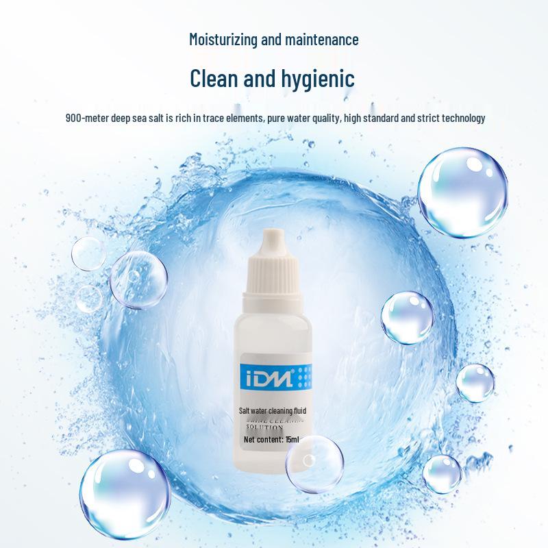 IDM Semi-Permanent Makeup Cleansing Solution for Eyebrow, Lip, and Eyeliner Tattoos