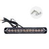 12LED Amber/White Car Truck Emergency Warning Hazard Flashing Strobe Light Bar Auto 12-24V Emergency Flashing Side Marker Light