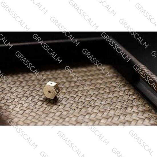 GRASSCALM Official Brass Hexagonal Incense Holder Single Set 2 3 Vertical Horizontal Placement Stability Simple Mini Stick Altar Stylish Cute Japanese