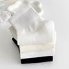 Women's Zhuji Cotton Socks: Soft, Sweat-Absorbing, Odor-Resistant, Comfortable Sports and Everyday Wear, Solid Colors, Short Length.