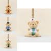 Adorable Plush Bear Keychain With Cute Policeman Design Perfect For Kids And Adults