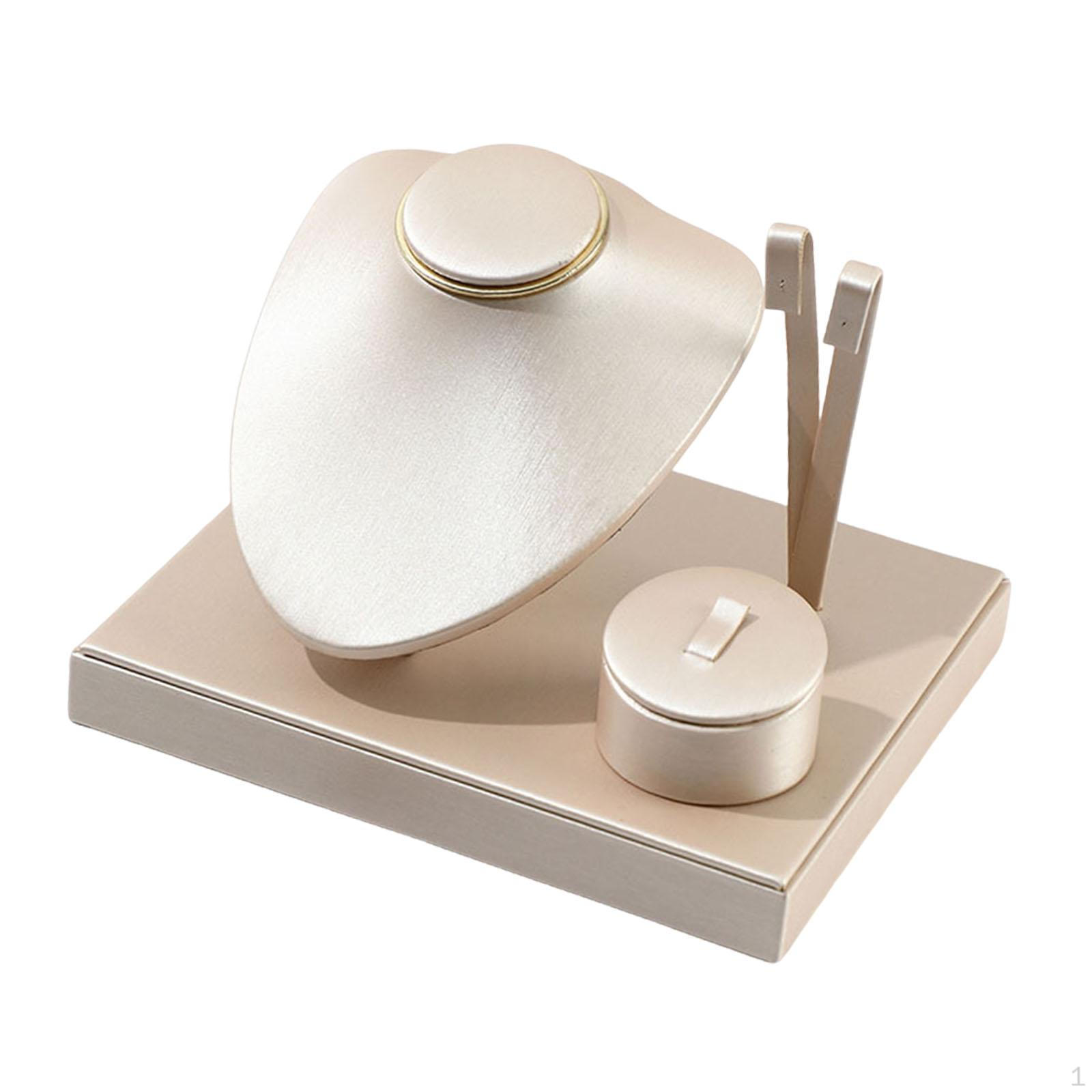 

Jewelry Display Case, Decorative Showcase, 3-in-1 Design, Necklace Organizer for Women, Gift Shop, золотой