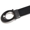 Black x Dark CQ013 QBLVW [Coach] Men's Belt, Reversible, Saddle, [Used]