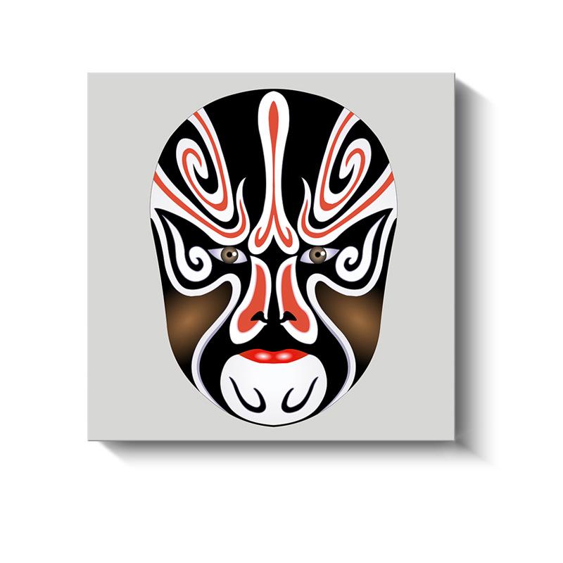 Nuovi Dipinti Decorativi Cinesi Opera Sichuanese Opera di Pechino Maschere d'Opera Poster e Stampe su Tela per Decorazione Soggiorno