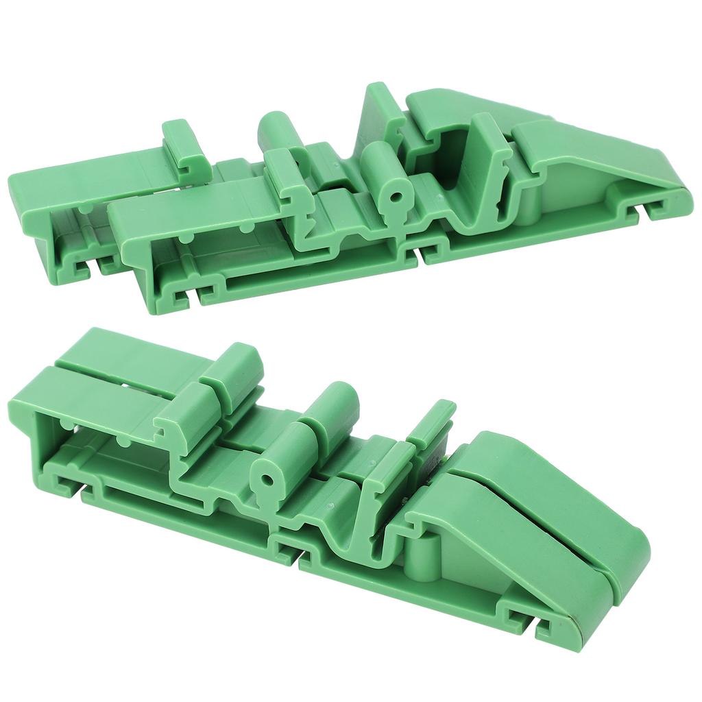 2 Set Circuit Board Bracket C45 DIN Rail Mounting Adapter Install Screw Accessories KPRH‑180